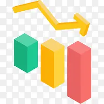 2.5D数据走向插画矢量图-空若网 2.5D数据走向插画矢量图-空若网