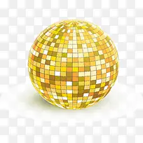 彩色迪斯科球矢量素材-空若网 彩色迪斯科球矢量素材-空若网
