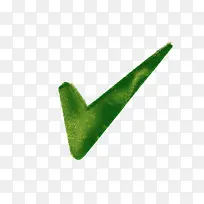 绿色小草纹理打钩图标素材-空若网 绿色小草纹理打钩图标素材-空若网