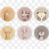 动物头像合集-空若网 动物头像合集-空若网