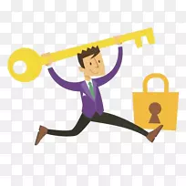 挂锁键图-财务数字-空若网 挂锁键图-财务数字-空若网