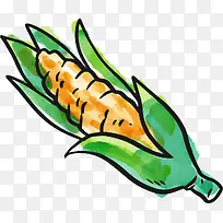 手绘感恩节食物-空若网 手绘感恩节食物-空若网