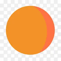橙色的圆球-空若网 橙色的圆球-空若网