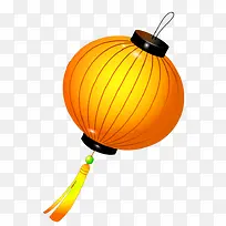 橙色灯光手绘灯笼装饰图案-空若网 橙色灯光手绘灯笼装饰图案-空若网