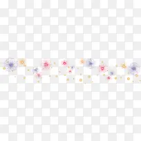 彩色渐变礼花装饰-空若网 彩色渐变礼花装饰-空若网