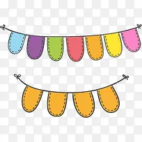 彩色拉旗-空若网 彩色拉旗-空若网