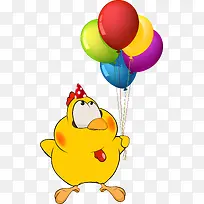 黄色卡通动物-空若网 黄色卡通动物-空若网