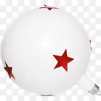 白色圣诞彩球-空若网 白色圣诞彩球-空若网