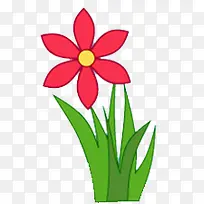 一朵红色的花-空若网 一朵红色的花-空若网