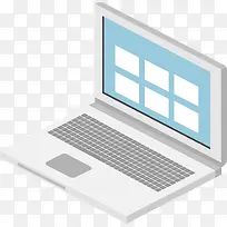 灰色笔记本电脑-空若网 灰色笔记本电脑-空若网
