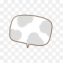 长方形时尚卡通气泡-空若网 长方形时尚卡通气泡-空若网