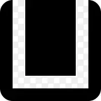 长方形的轮廓图标-空若网 长方形的轮廓图标-空若网
