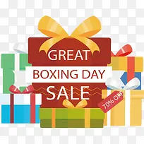 彩色礼盒冬季促销-空若网 彩色礼盒冬季促销-空若网