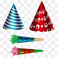 生日晚会剪贴画-生日帽-空若网 生日晚会剪贴画-生日帽-空若网