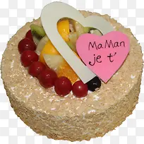 水果巧克力圆形蛋糕矢量图-空若网 水果巧克力圆形蛋糕矢量图-空若网