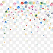 手绘小清新多彩泡泡-空若网 手绘小清新多彩泡泡-空若网