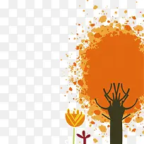 手绘树-空若网 手绘树-空若网