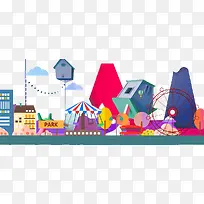 水彩游乐场-空若网 水彩游乐场-空若网