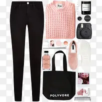 粉色上衣和裤子-空若网 粉色上衣和裤子-空若网