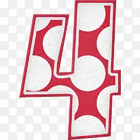 圣诞节数字4-空若网 圣诞节数字4-空若网