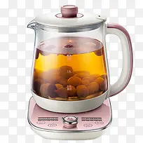 粉色玻璃养生电壶-空若网 粉色玻璃养生电壶-空若网