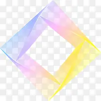 多彩渐变方形-空若网 多彩渐变方形-空若网