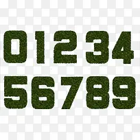 草皮阿拉伯数字-空若网 草皮阿拉伯数字-空若网