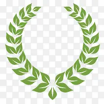 矢量橄榄叶素材-空若网 矢量橄榄叶素材-空若网