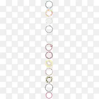 手绘圆形叶片边框-空若网 手绘圆形叶片边框-空若网