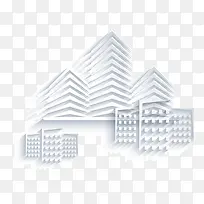 白色线条 干净 扁平化 楼 立-空若网 白色线条 干净 扁平化 楼 立-空若网