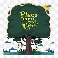 夜晚的树-空若网 夜晚的树-空若网