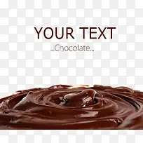 巧克力剪影卡通 巧克力酱-空若网 巧克力剪影卡通 巧克力酱-空若网