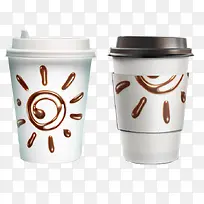 一次性纸杯巧克力图案设计-空若网 一次性纸杯巧克力图案设计-空若网