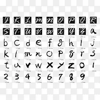 英文数字-空若网 英文数字-空若网