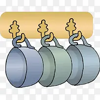 卡通厨房用品矢量-空若网 卡通厨房用品矢量-空若网