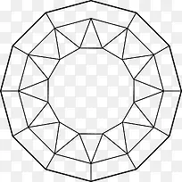 手指钻石线条矢量图-空若网 手指钻石线条矢量图-空若网