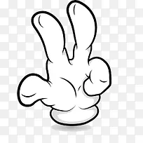 卡通人物的手-空若网 卡通人物的手-空若网