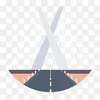 卡通手绘卡通公路-空若网 卡通手绘卡通公路-空若网