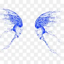 夏日海报沙滩翅膀形状水珠-空若网 夏日海报沙滩翅膀形状水珠-空若网