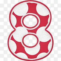 圣诞节数字8-空若网 圣诞节数字8-空若网
