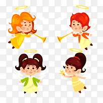 矢量天使合集-空若网 矢量天使合集-空若网