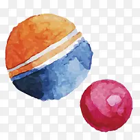 水彩圆球-空若网 水彩圆球-空若网