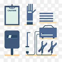 矢量安装工人必备工具免费图片-空若网 矢量安装工人必备工具免费图片-空若网