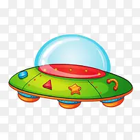 手绘飞碟-空若网 手绘飞碟-空若网