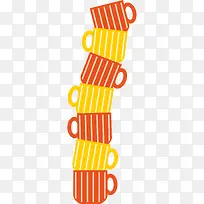 梦幻一叠杯子-空若网 梦幻一叠杯子-空若网