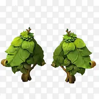 三维卡通树木场景-空若网 三维卡通树木场景-空若网