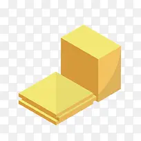 矢量方形奶酪-空若网 矢量方形奶酪-空若网