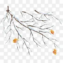 积雪树木-空若网 积雪树木-空若网