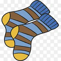 冬季卡通条纹袜子-空若网 冬季卡通条纹袜子-空若网
