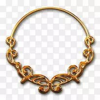 珠宝首饰艺术剪贴画框架金-空若网 珠宝首饰艺术剪贴画框架金-空若网